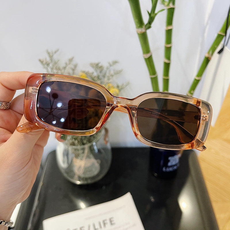 Venta al por mayor Gafas de sol de PC con marco cuadrado